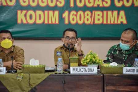 Forkopimda Rapat Koordinasi Mitigasi Potensi Bencana dan Issue Lainnya HML pimpin rapat
